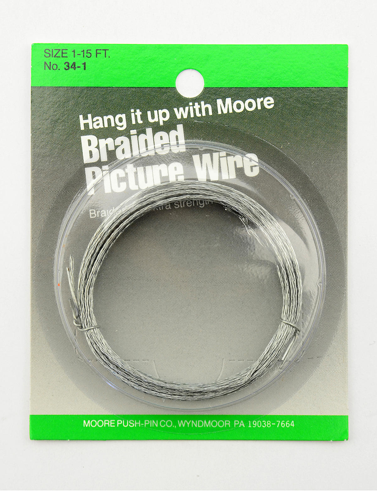 Braided Picture Wire 12 Lbs. 8 Strand 15 Ft. Roll