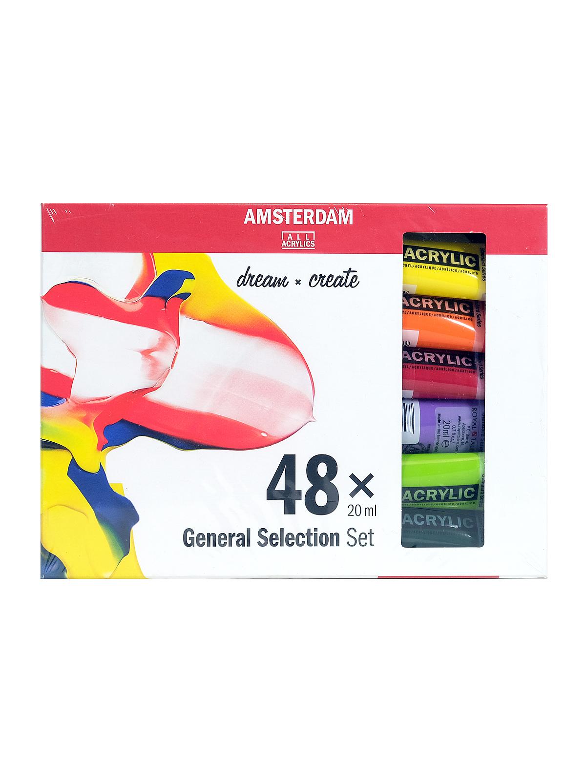 Standard Acrylic Sets 20ml general set set of 48