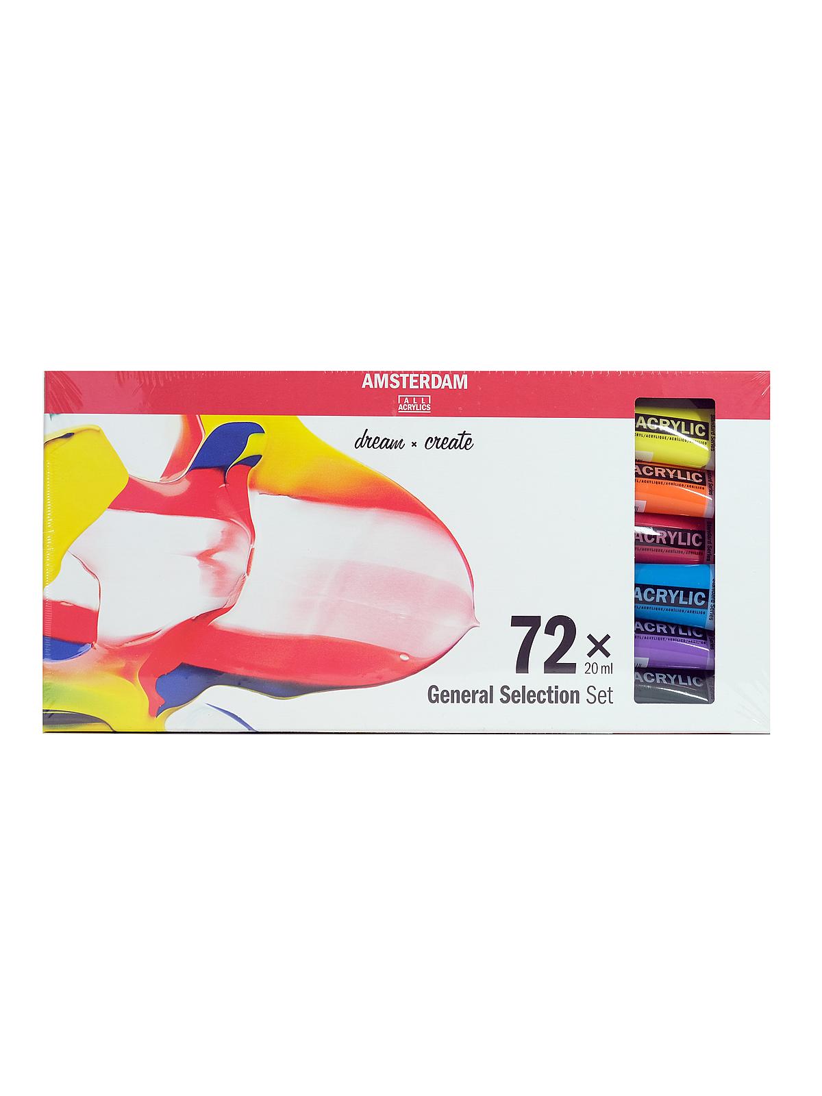 Standard Acrylic Sets 20ml general set set of 72