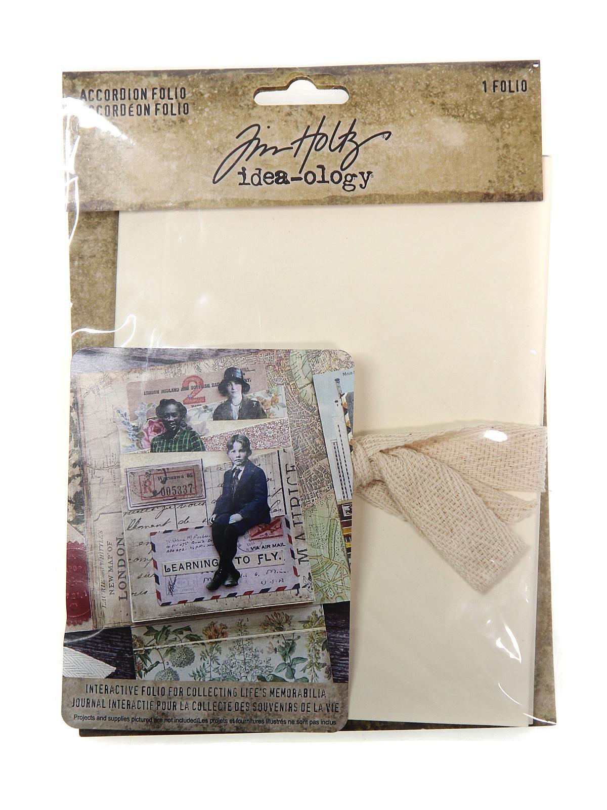 Idea-ology Paperie accordian folio each