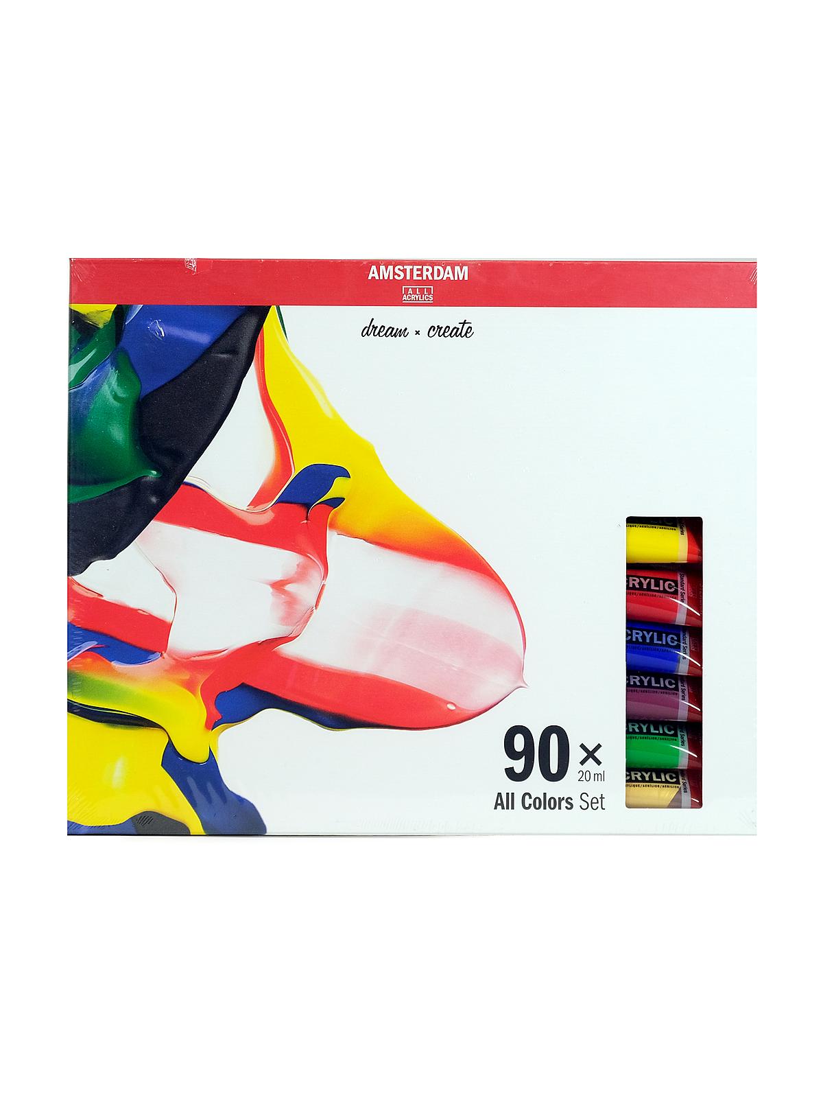 Standard Acrylic Sets 20ml general set set of 90