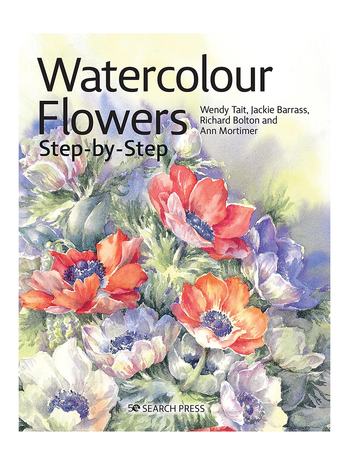 Watercolour Flowers Step-by-Step each