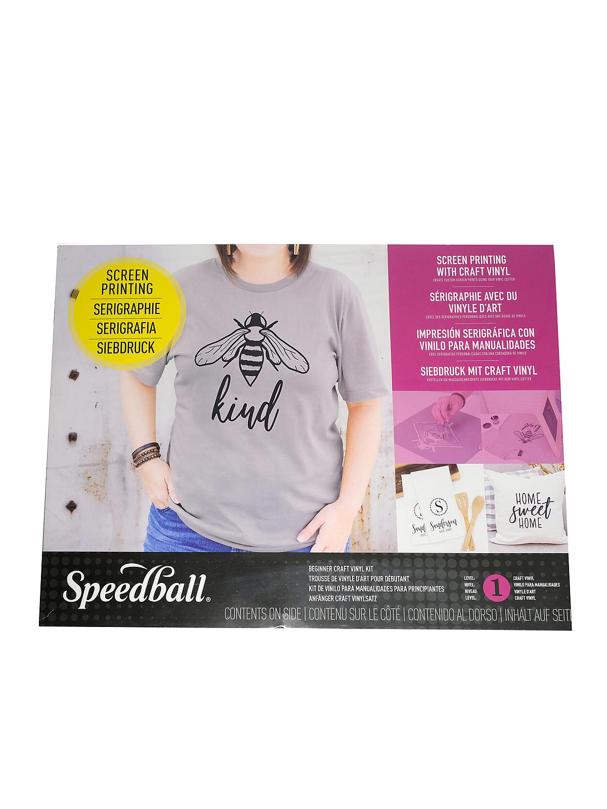 Beginner Screen Printing Craft Vinyl Kit each