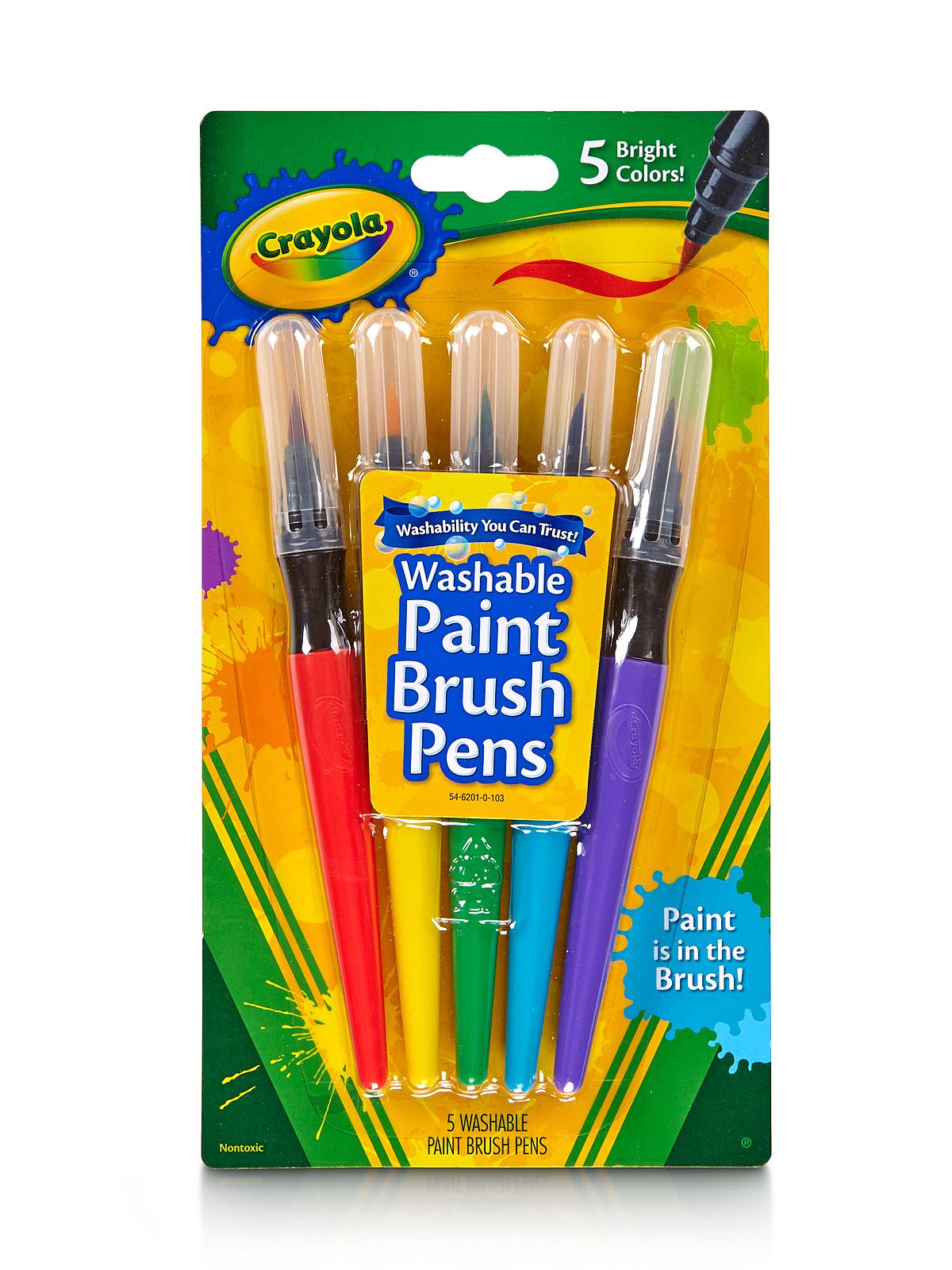 Paint Brush Pens Pack Set Of 5