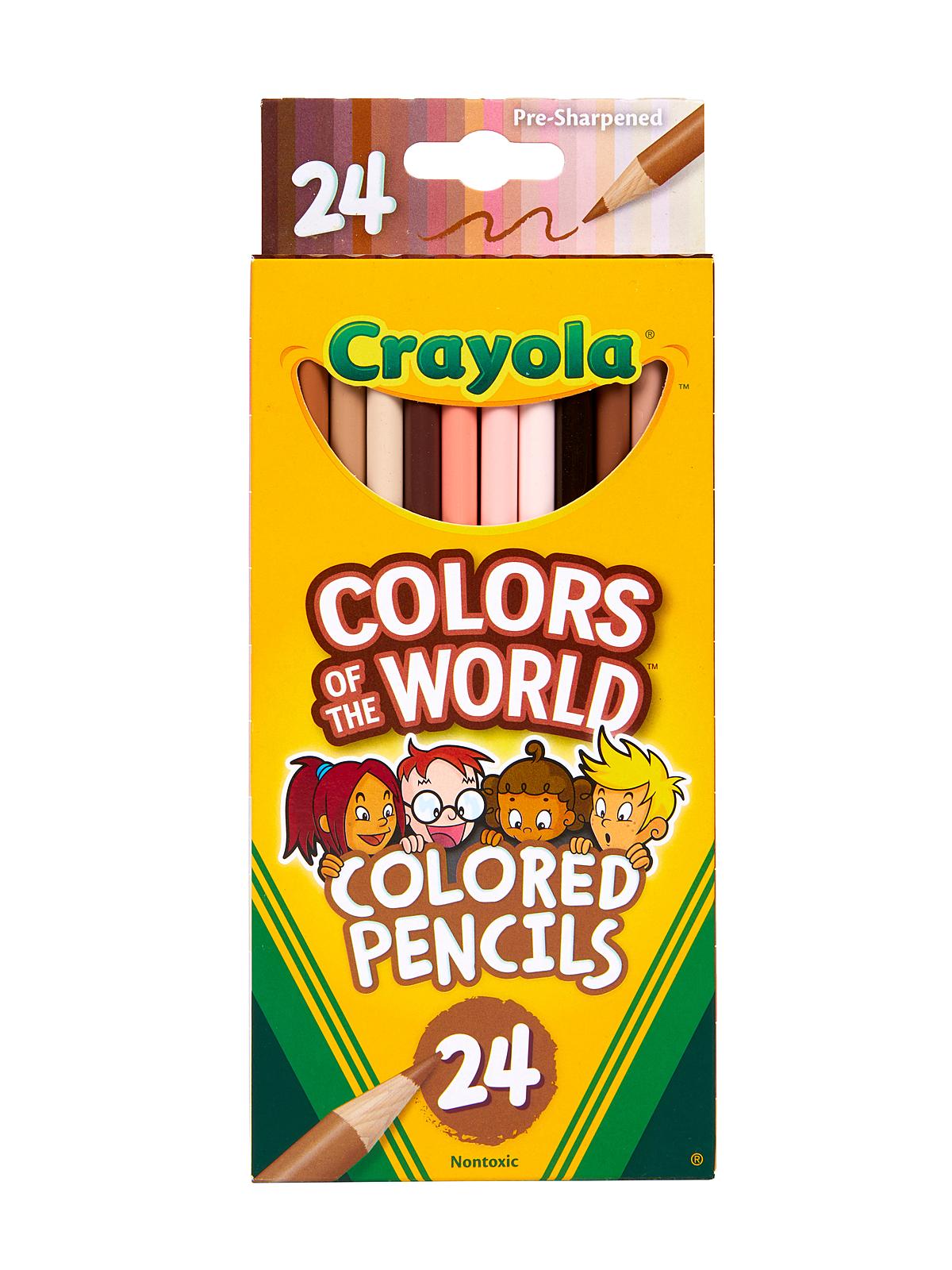 Colors of the World Colored Pencils set of 24