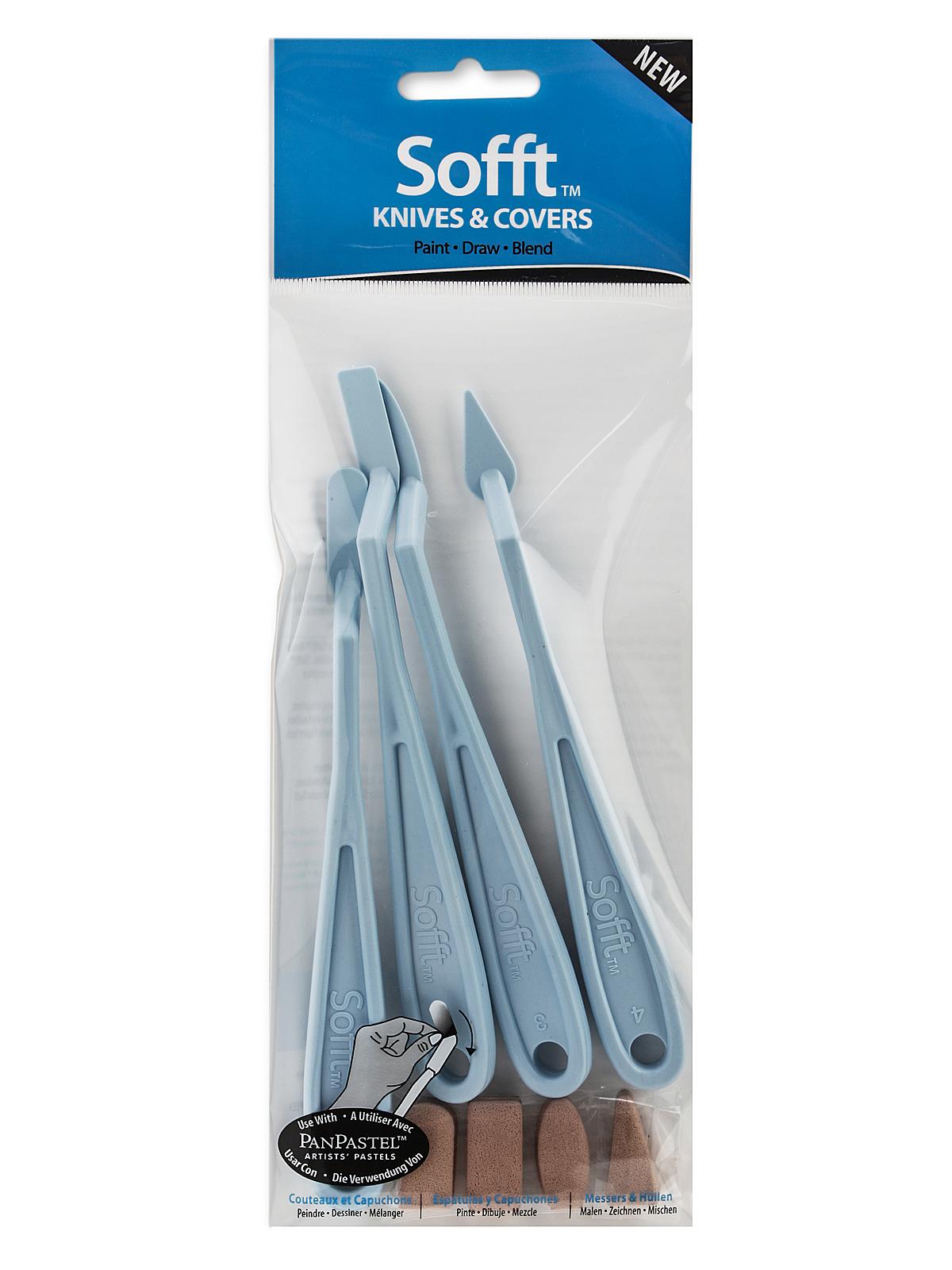 Colorfin  Knives & covers knife with covers mixed