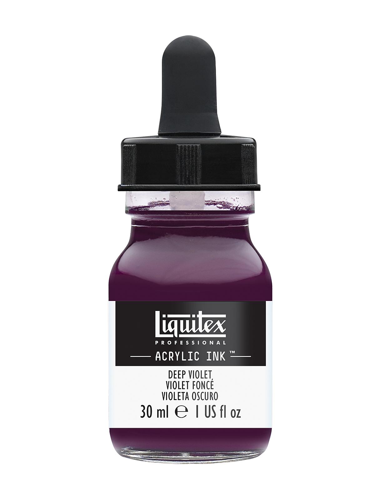 Professional Acrylic Inks deep violet 115 30 ml