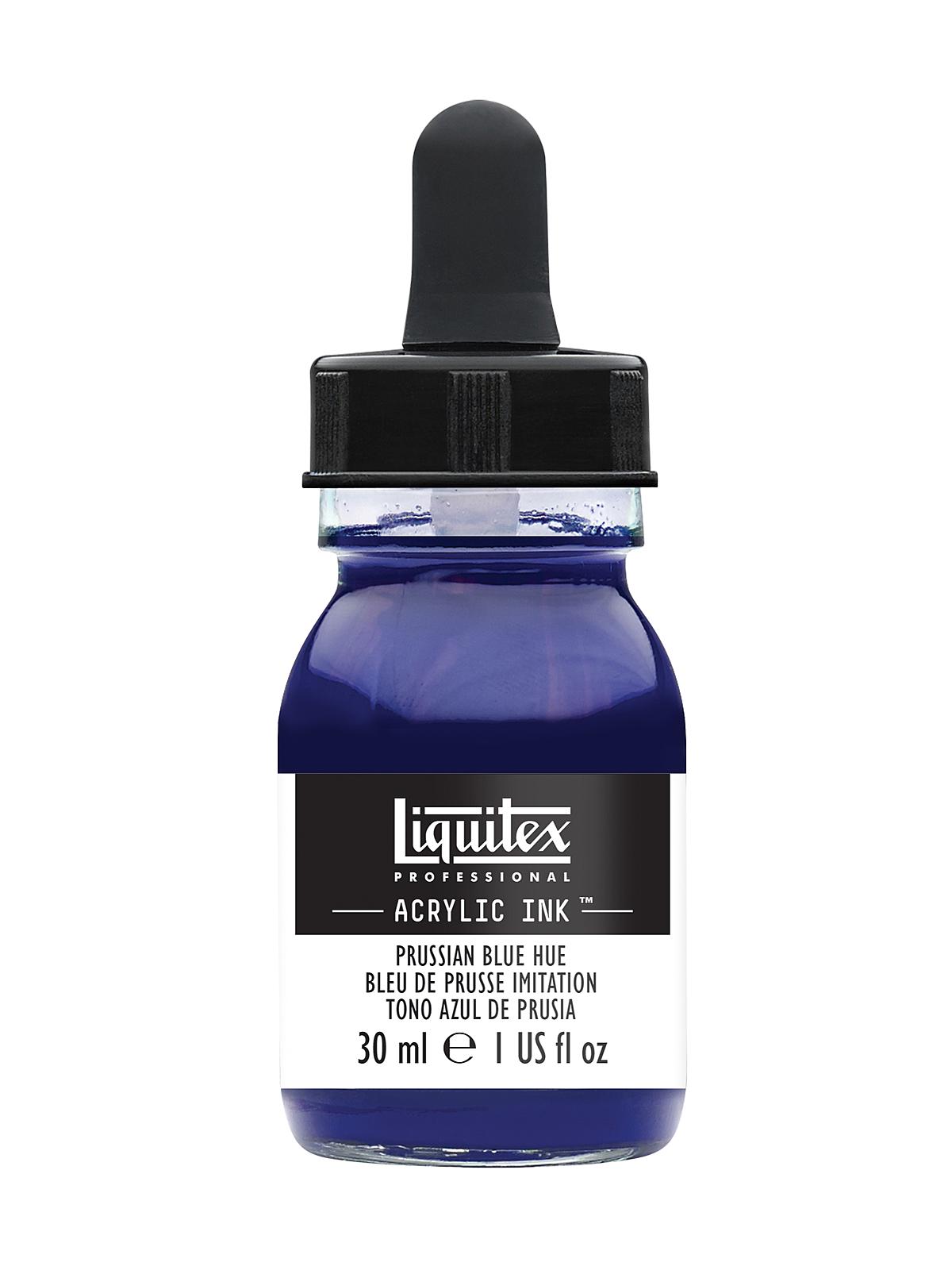 Professional Acrylic Inks Prussian Blue Hue 320 30 Ml