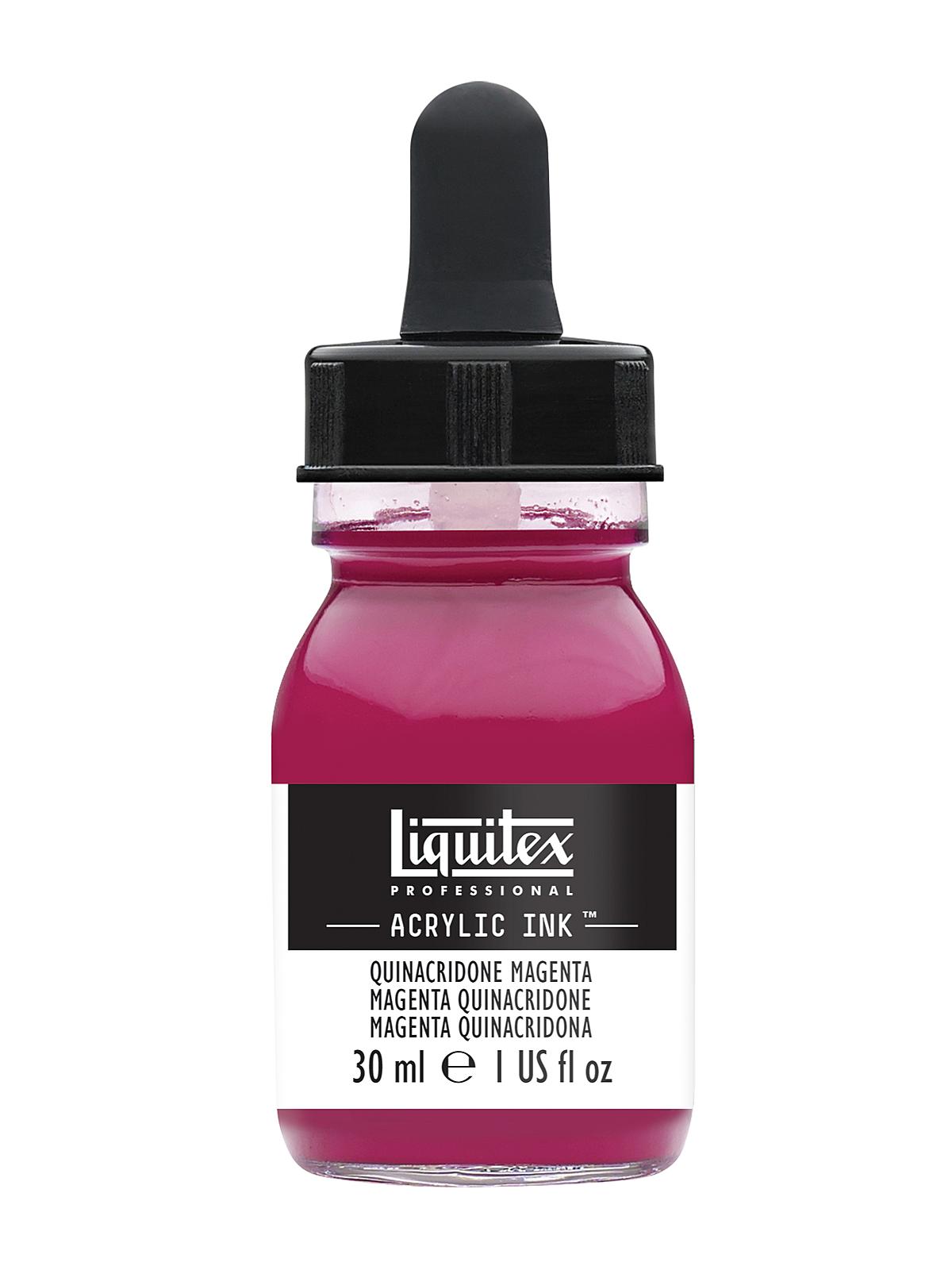 Professional Acrylic Inks Quinacridone Magenta 114 30 Ml