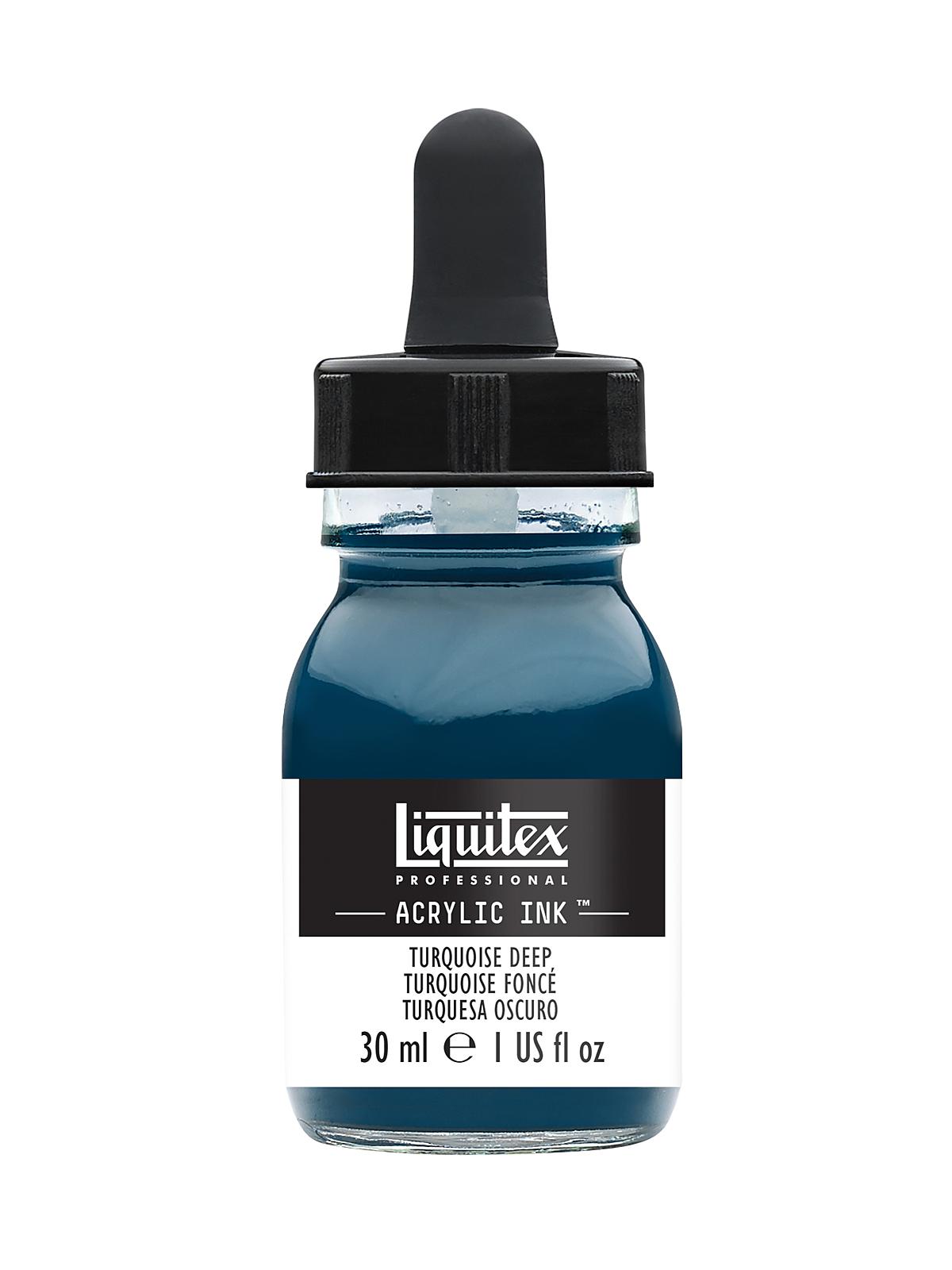Professional Acrylic Inks turquoise deep 561 30 ml