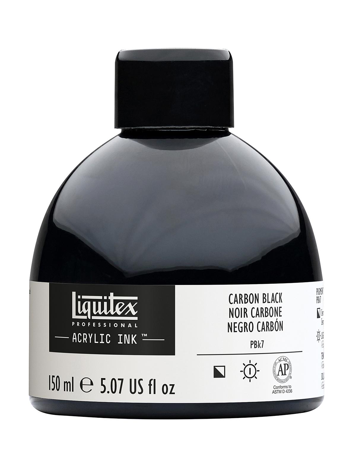 Professional Acrylic Inks carbon black 337 150 ml