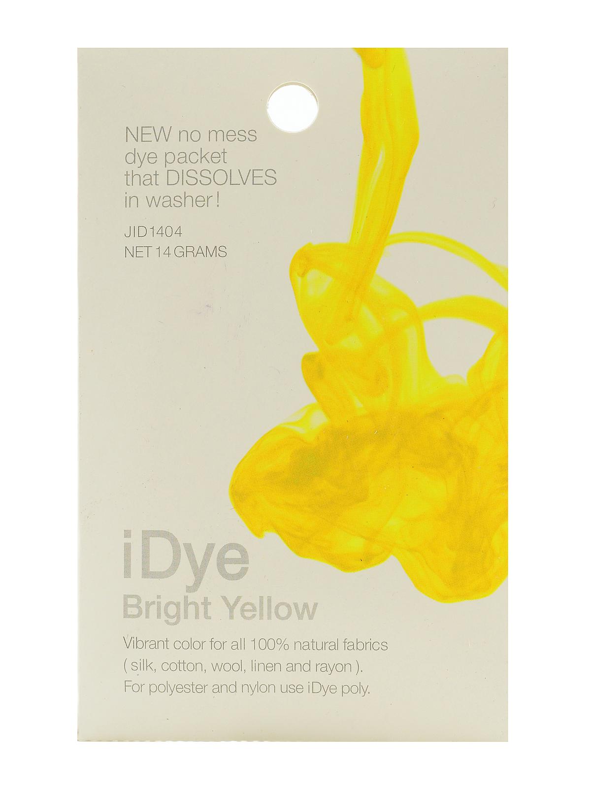 iDye natural bright yellow