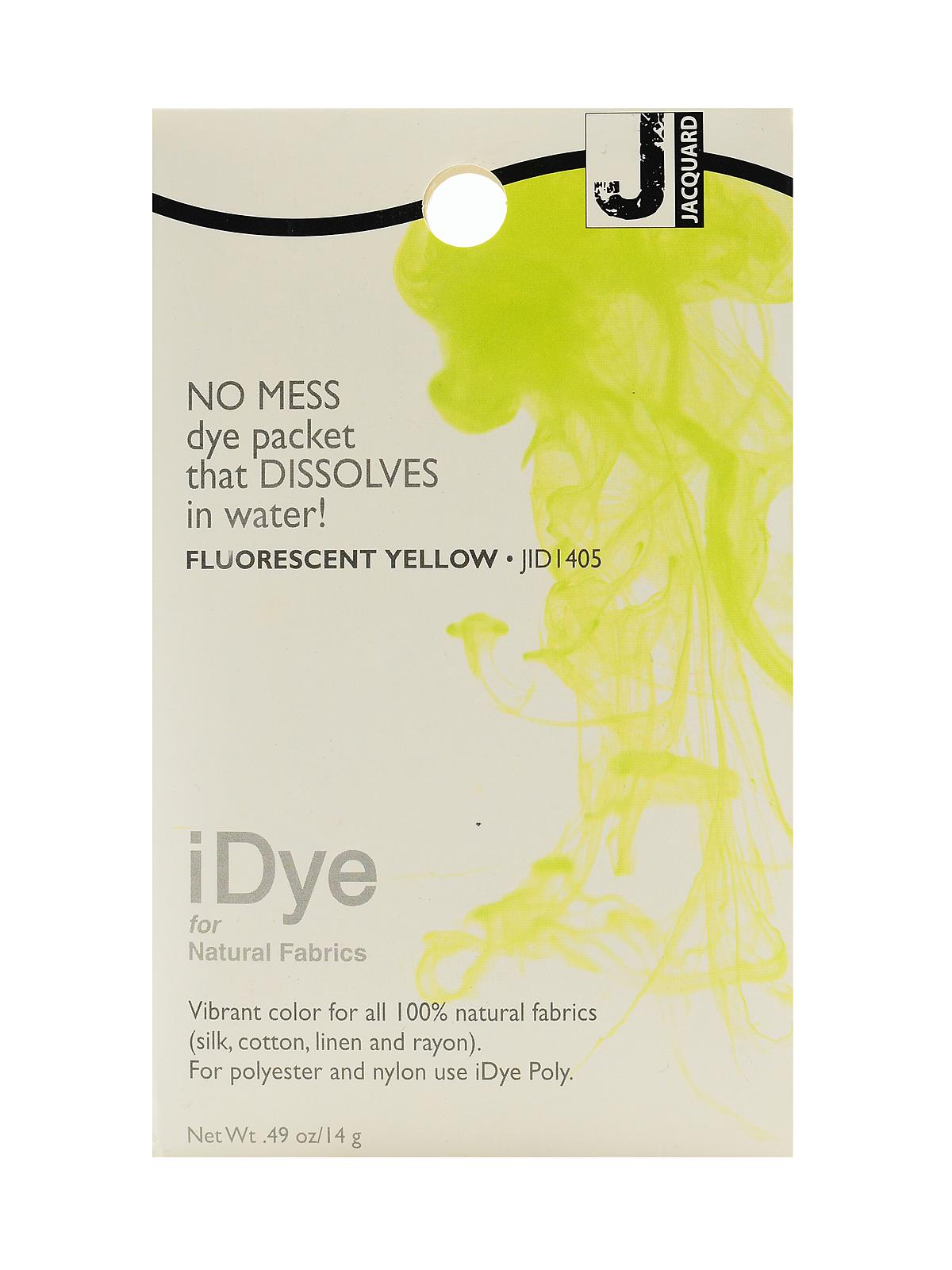iDye natural fluorescent yellow