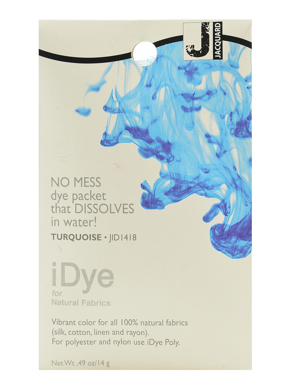 iDye natural turquoise