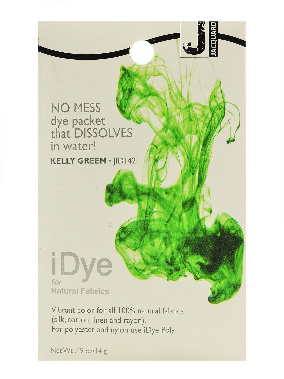 iDye natural Kelly green