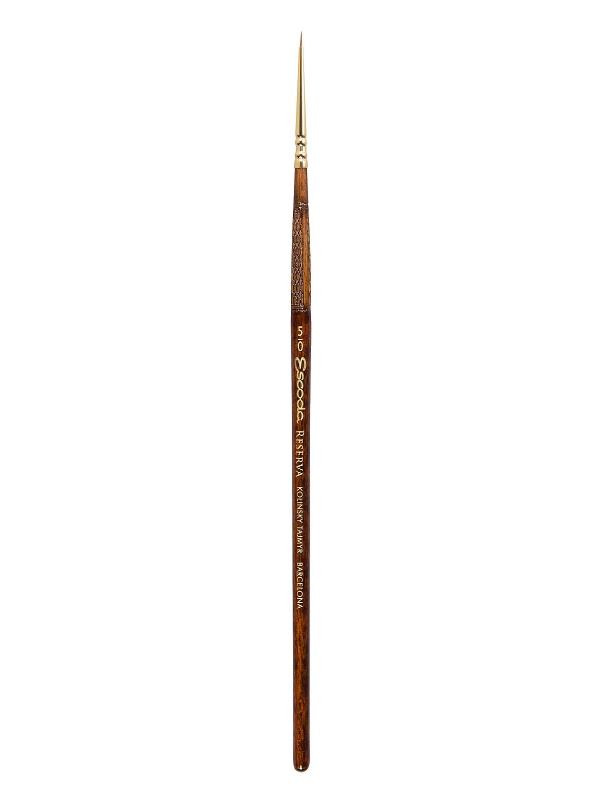 Series 1212 Reserva: Kolinsky-Tajmyr Sable Brushes 5 0 round