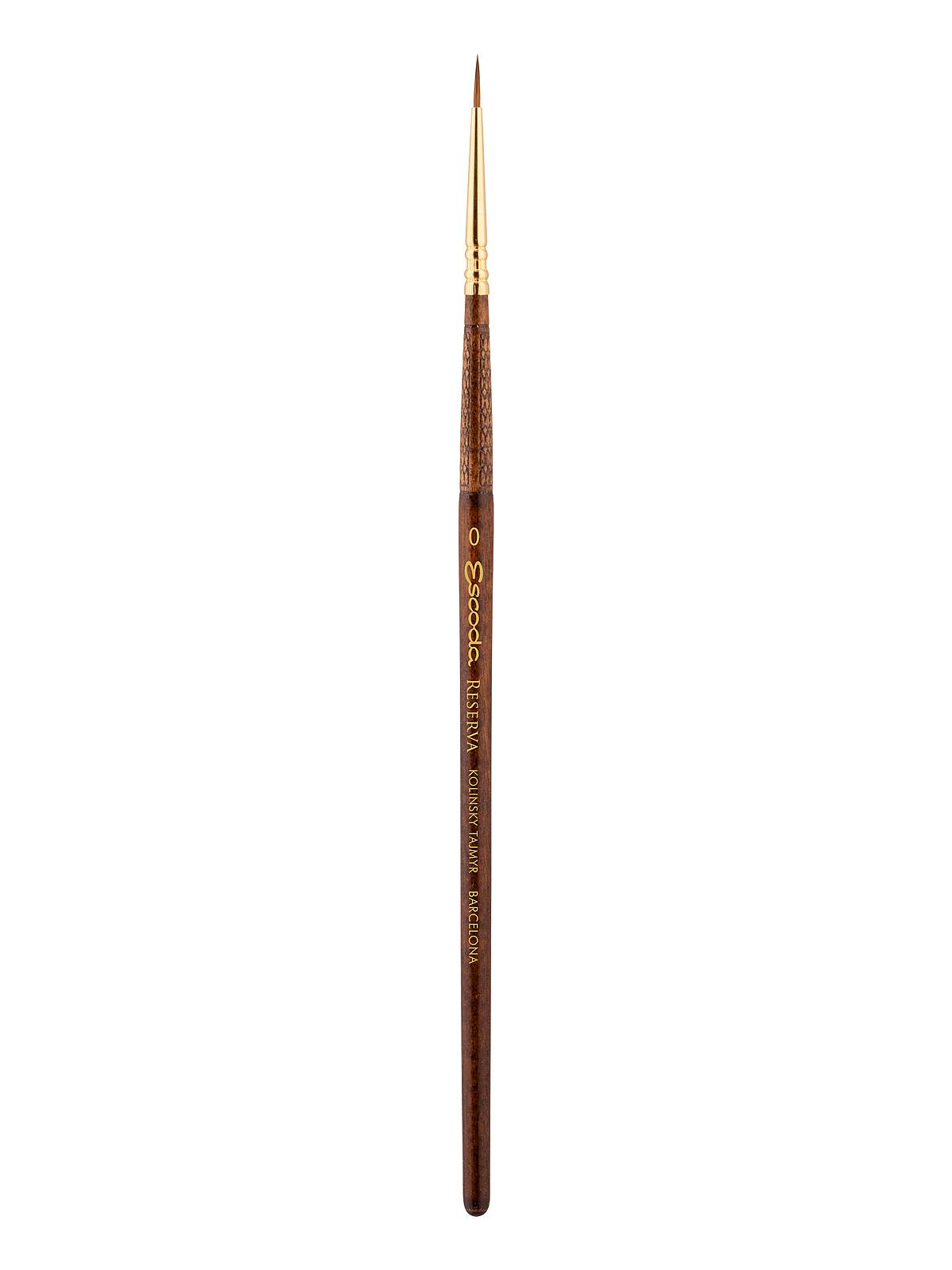 Series 1212 Reserva: Kolinsky-Tajmyr Sable Brushes 0 round