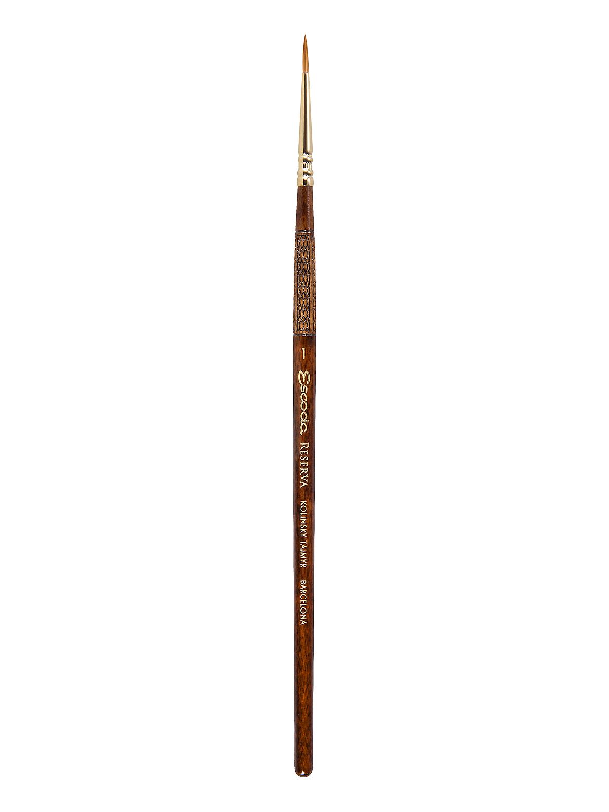 Series 1212 Reserva: Kolinsky-Tajmyr Sable Brushes 1 round