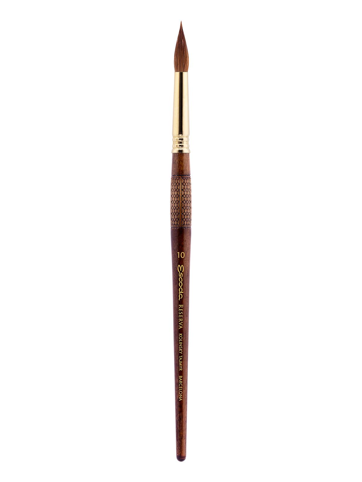 Series 1212 Reserva: Kolinsky-Tajmyr Sable Brushes 10 round