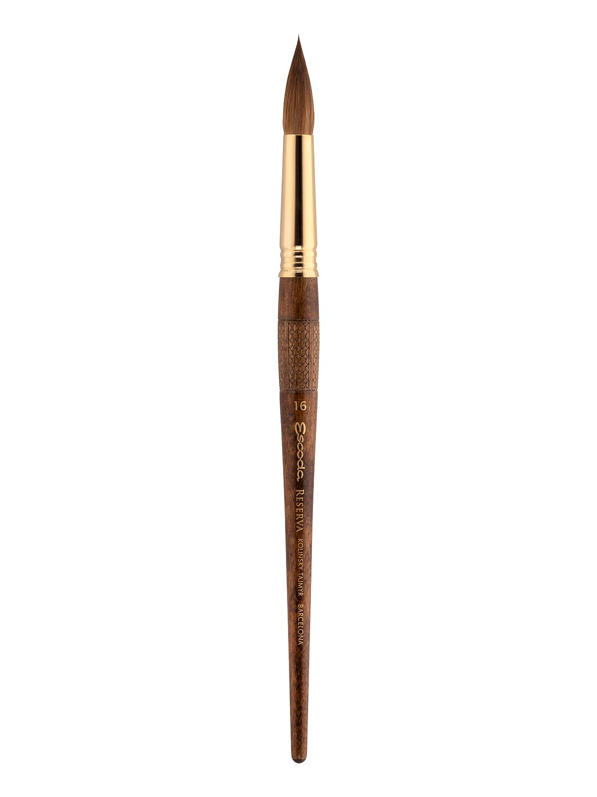 Series 1212 Reserva: Kolinsky-tajmyr Sable Brushes 16 Round