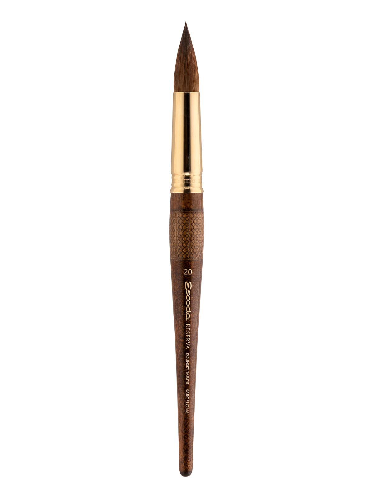 Series 1212 Reserva: Kolinsky-Tajmyr Sable Brushes 20 round