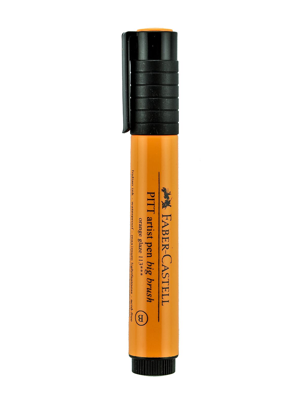 Pitt Big Brush Artist Pens Orange Glaze 113
