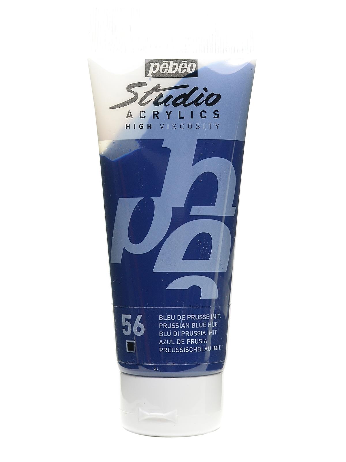 Studio Acrylic Paint Prussian Blue (hue) 100 Ml