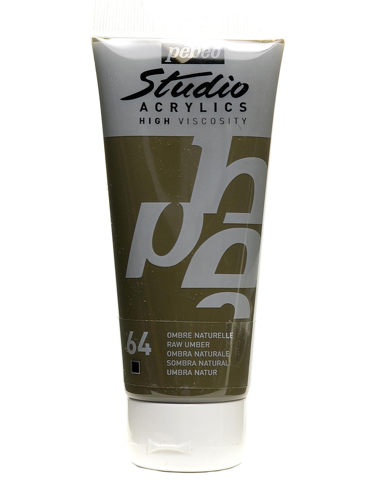 Studio Acrylic Paint raw umber 100 ml