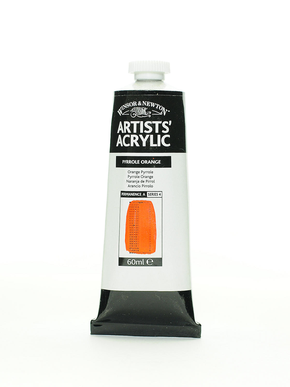 Professional Acrylic Colours pyrrole orange 60 ml 519