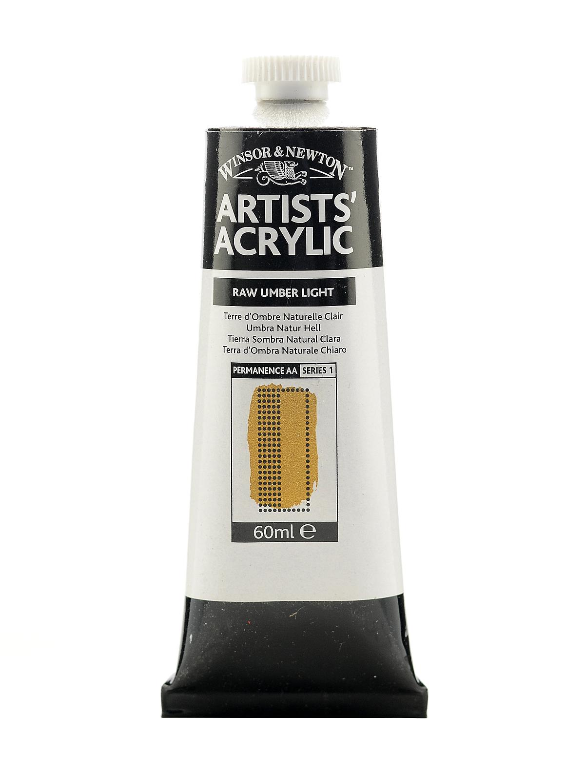 Professional Acrylic Colours raw umber light 60 ml 557
