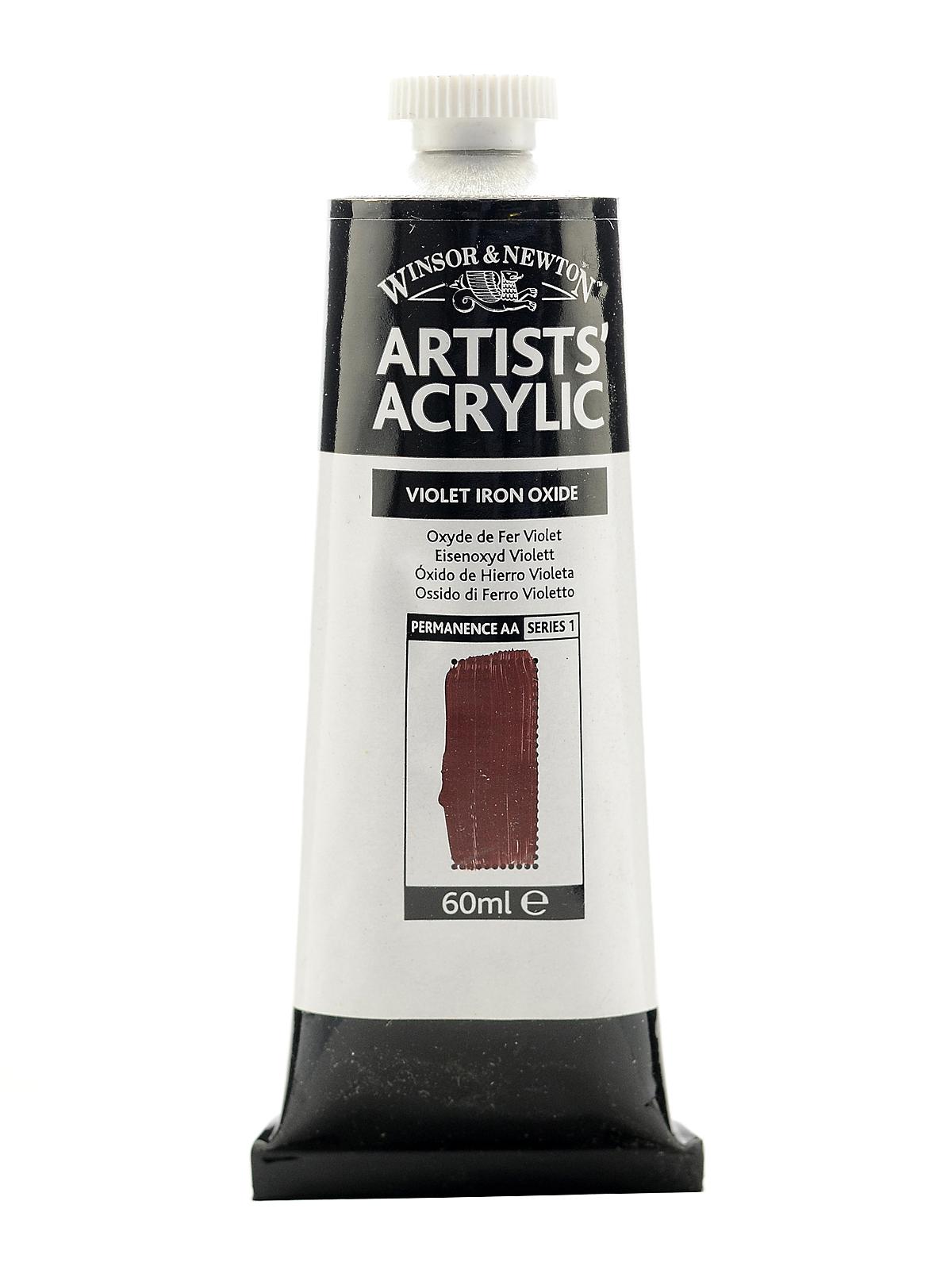 Professional Acrylic Colours violet iron oxide 60 ml 691