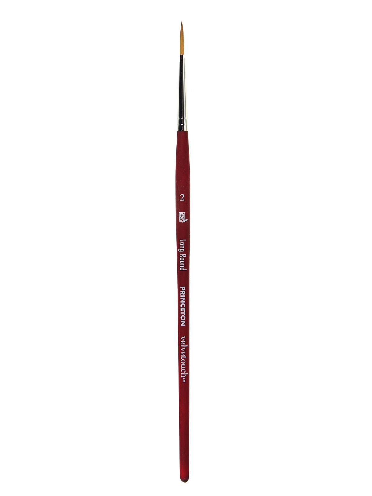 Series 3950 Velvetouch Mixed Media Brushes 2 long round