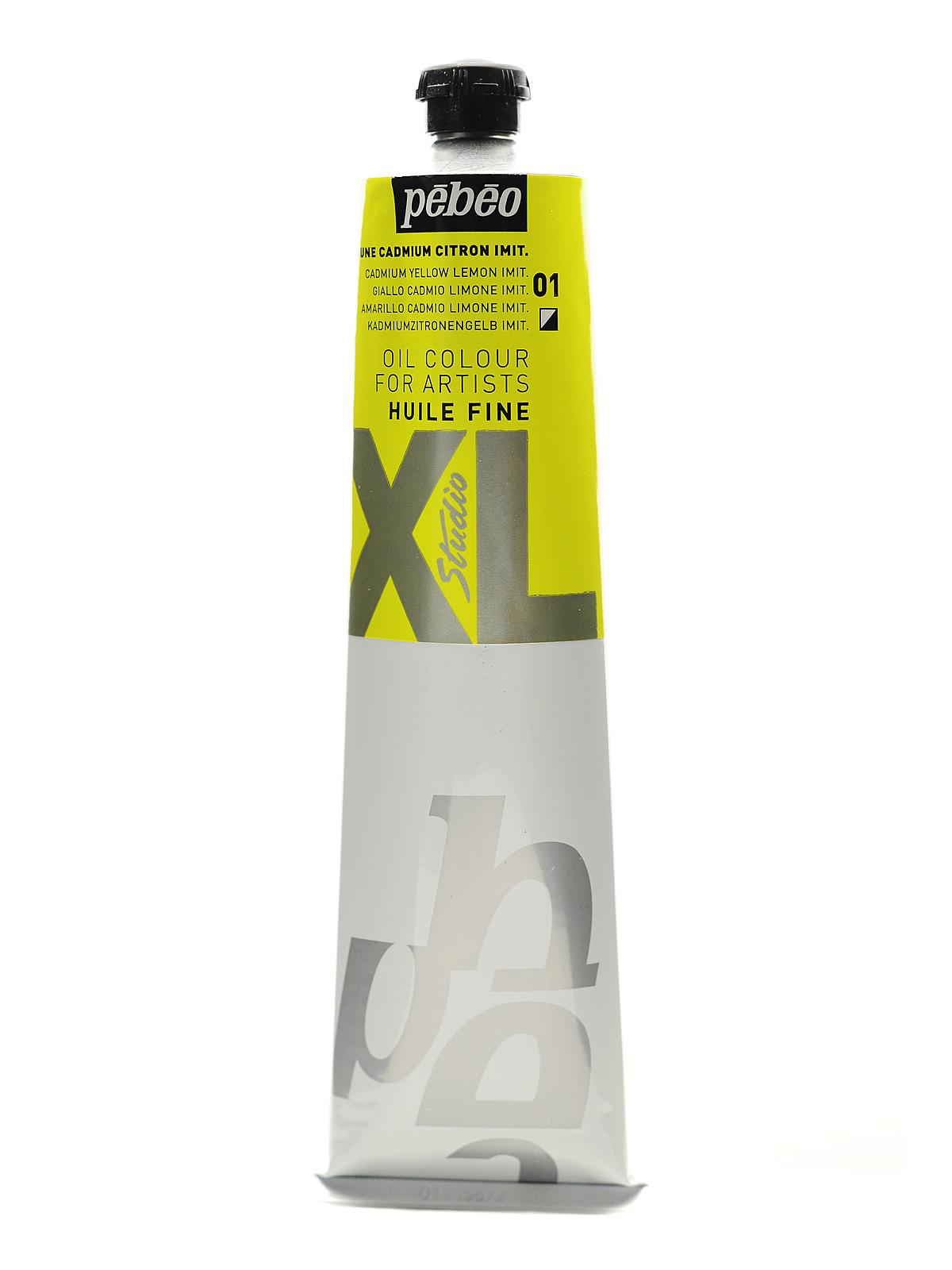 Studio XL Oil Paint lemon cadmium yellow hue 200 ml