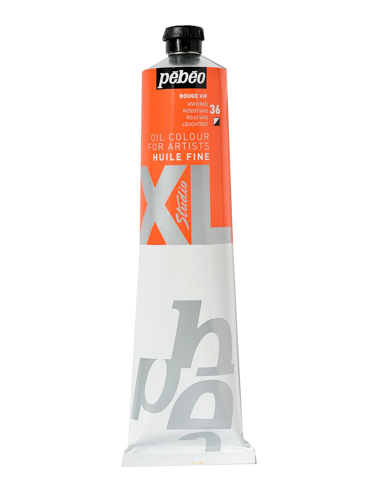 Studio XL Oil Paint vivid red 200 ml