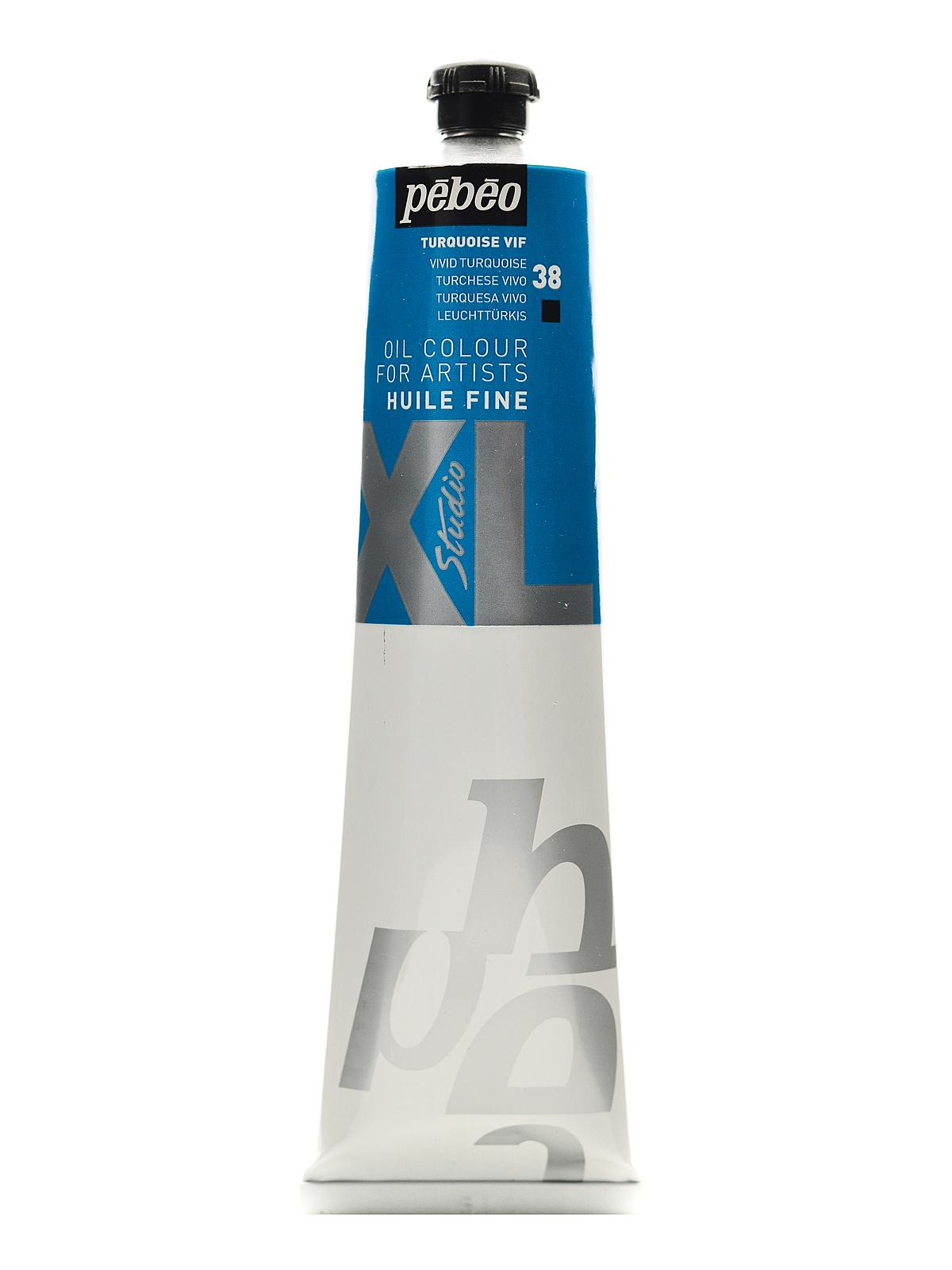 Studio XL Oil Paint vivid turquoise 200 ml