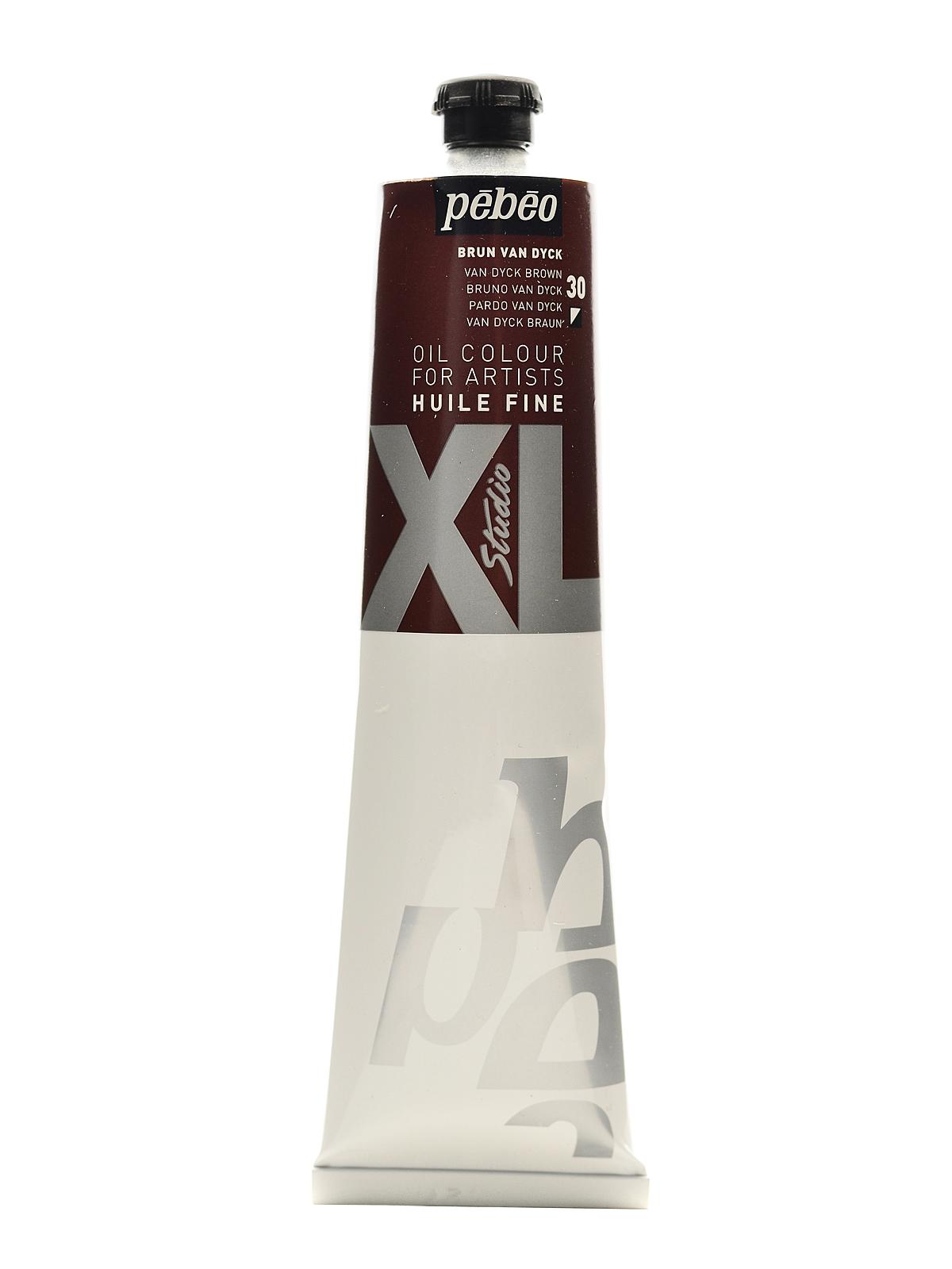 Studio XL Oil Paint van dyck brown 200 ml