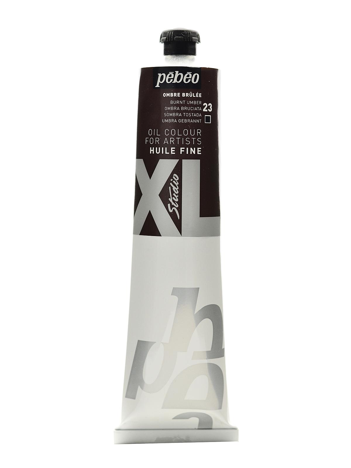 Studio XL Oil Paint burnt umber 200 ml