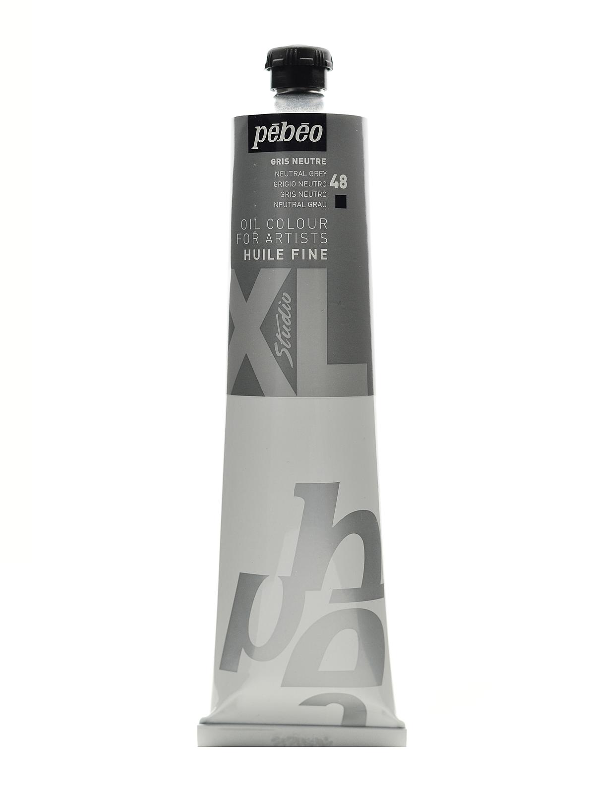 Studio XL Oil Paint neutral gray 200 ml