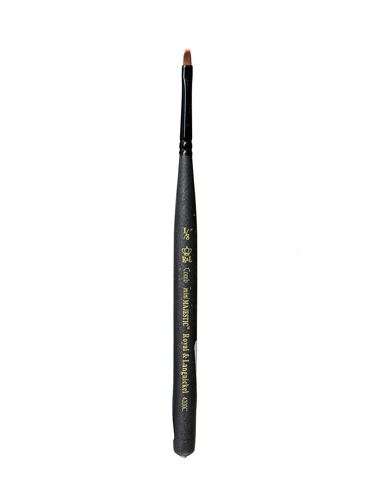 Series 4200 Mini-Majestic Brushes 1 8 in. comb