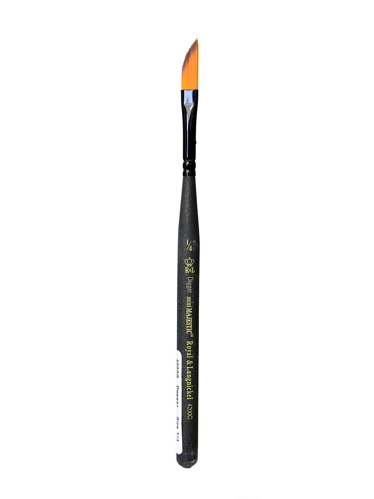 Series 4200 Mini-Majestic Brushes 1 4 in. dagger