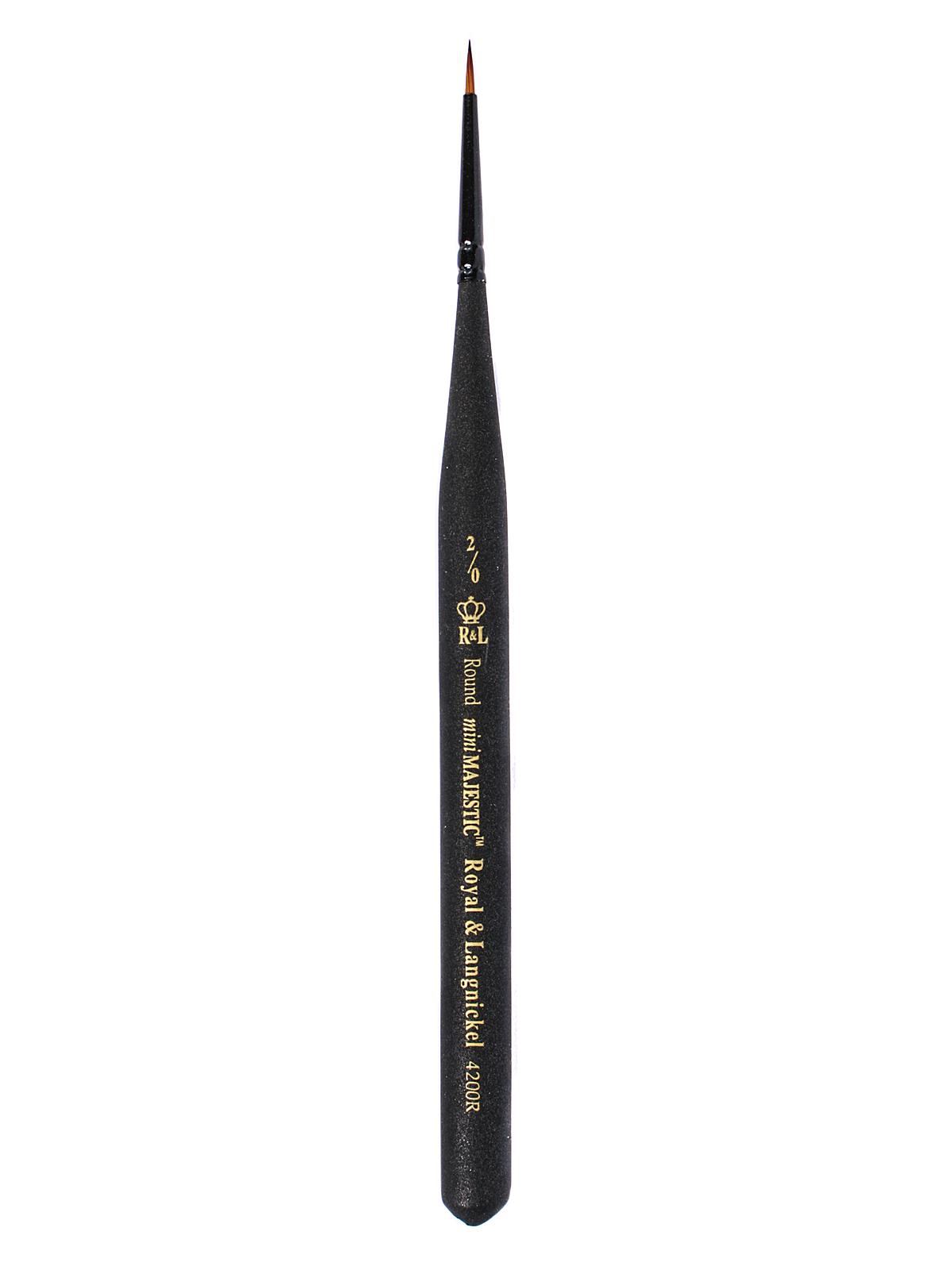 Series 4200 Mini-Majestic Brushes 2 0 round