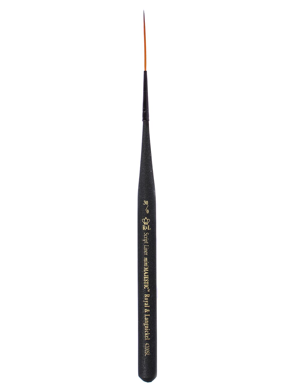 Series 4200 Mini-Majestic Brushes 30 0 script liner