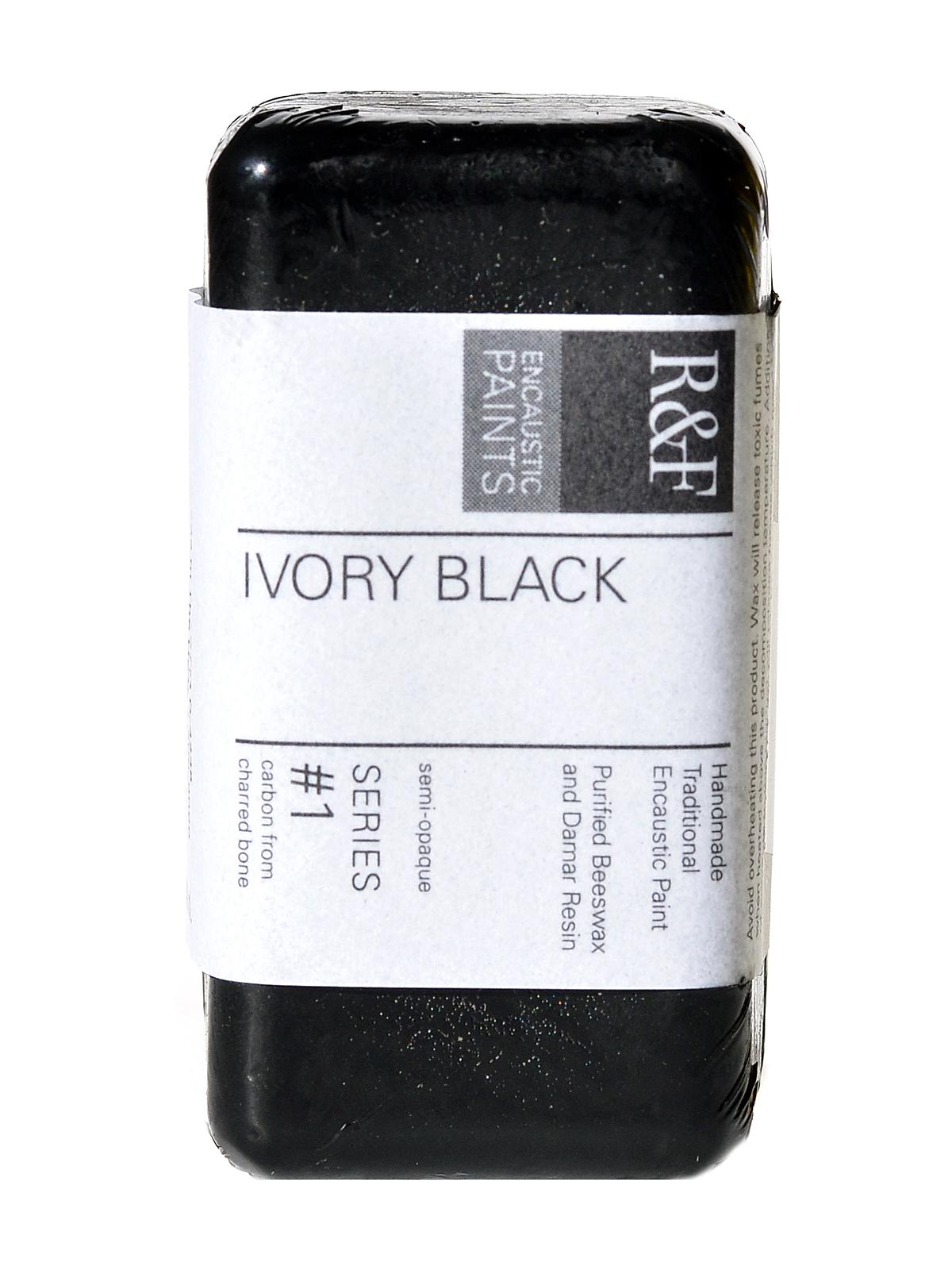 Encaustic Paint ivory black 40 ml