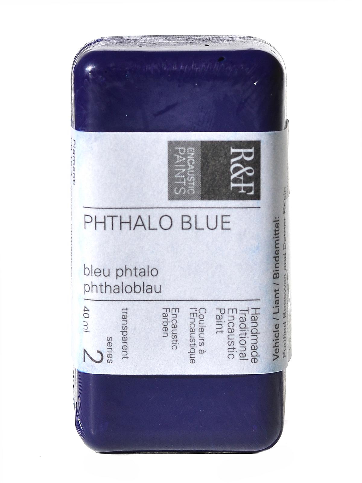 Encaustic Paint phthalo blue 40 ml