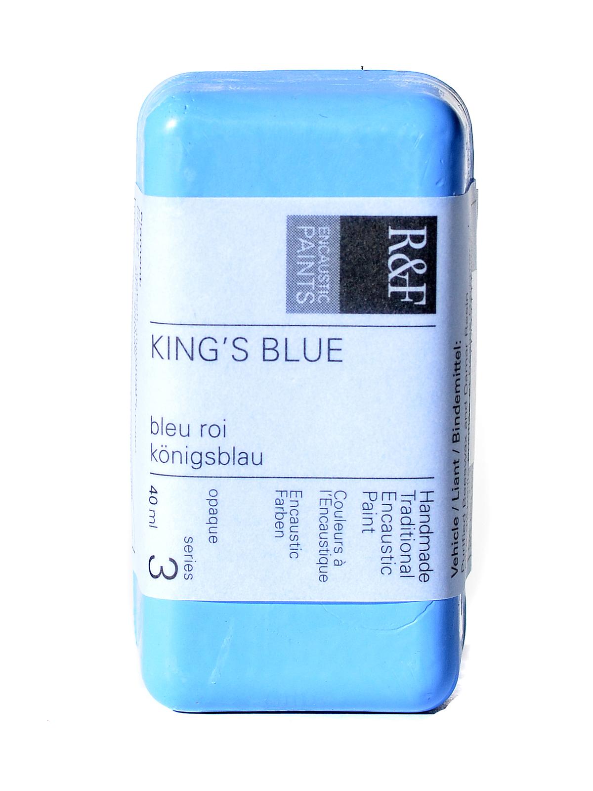 Encaustic Paint king's blue 40 ml