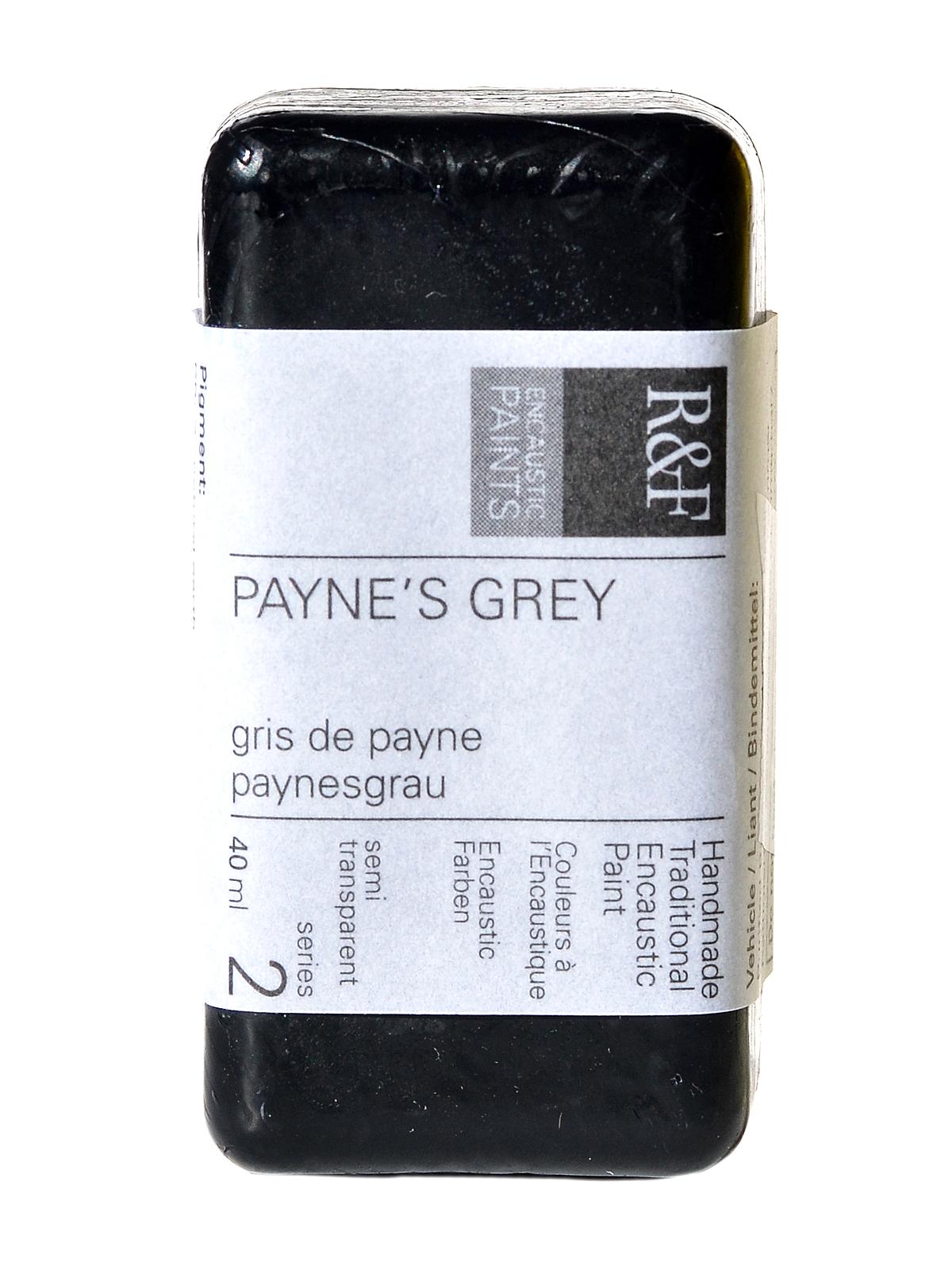 Encaustic Paint Payne's grey 40 ml