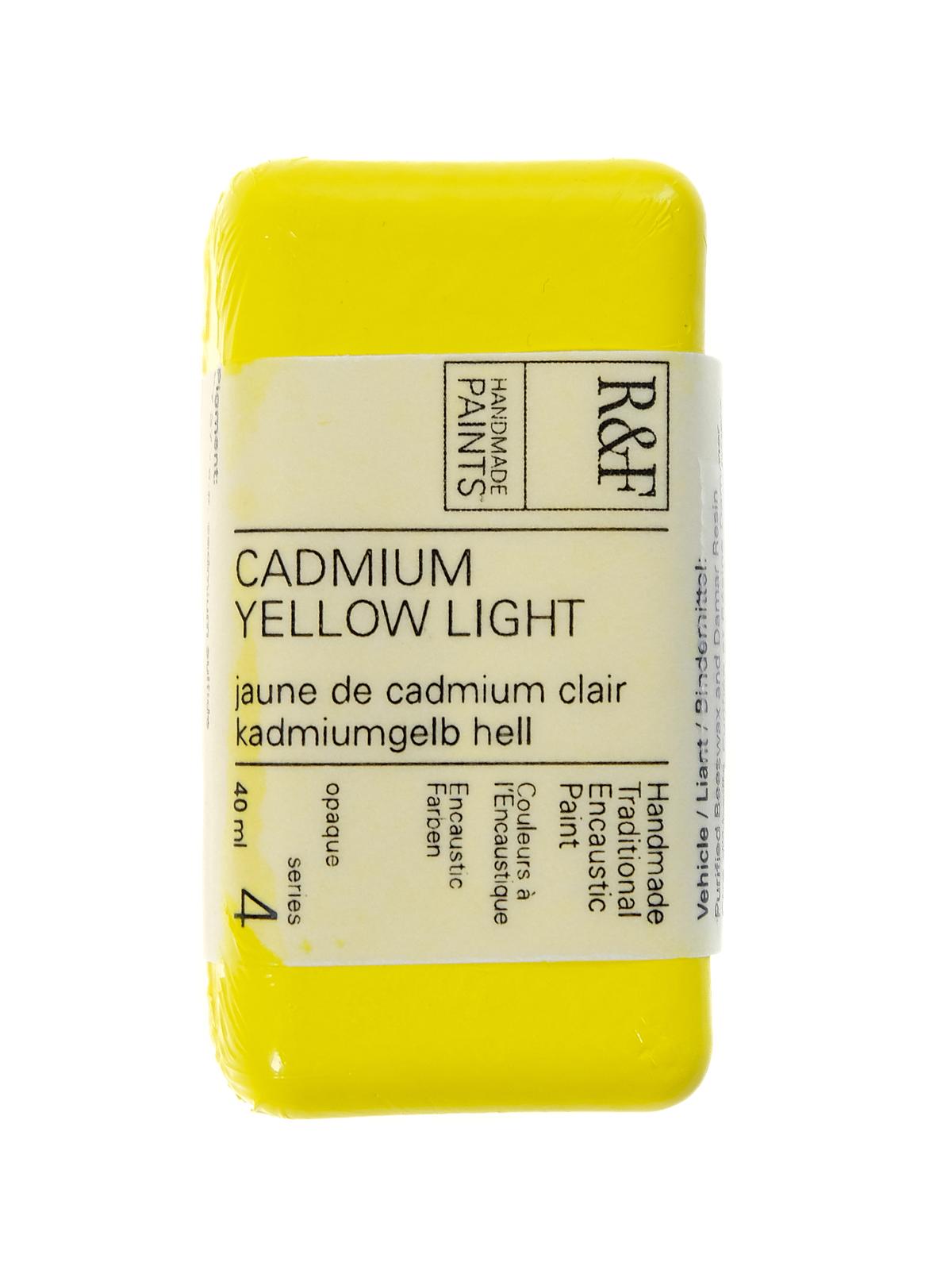 Encaustic Paint Cadmium Yellow Light 40 Ml