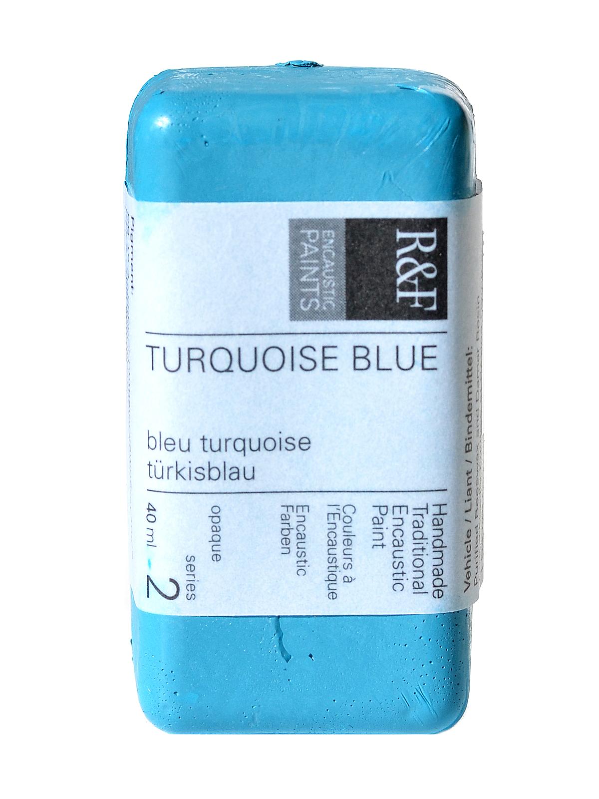 Encaustic Paint turquoise blue 40 ml