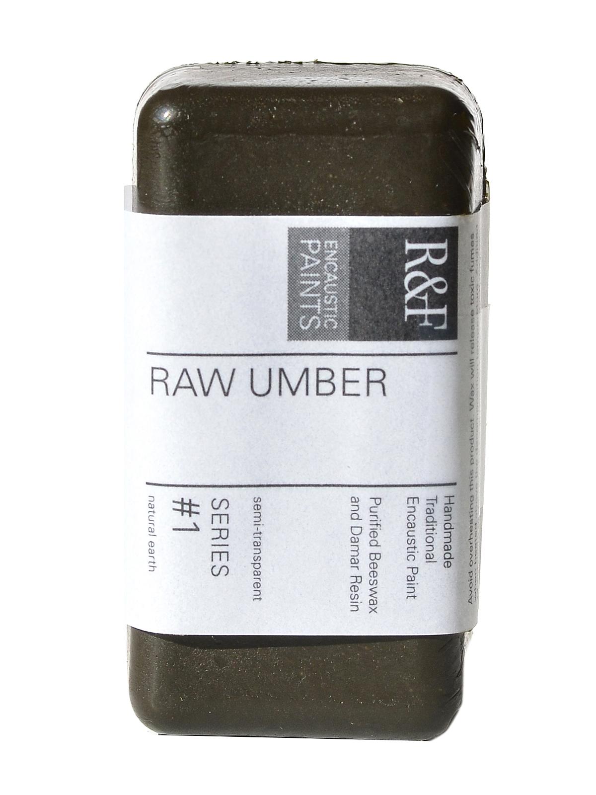 Encaustic Paint raw umber 40 ml