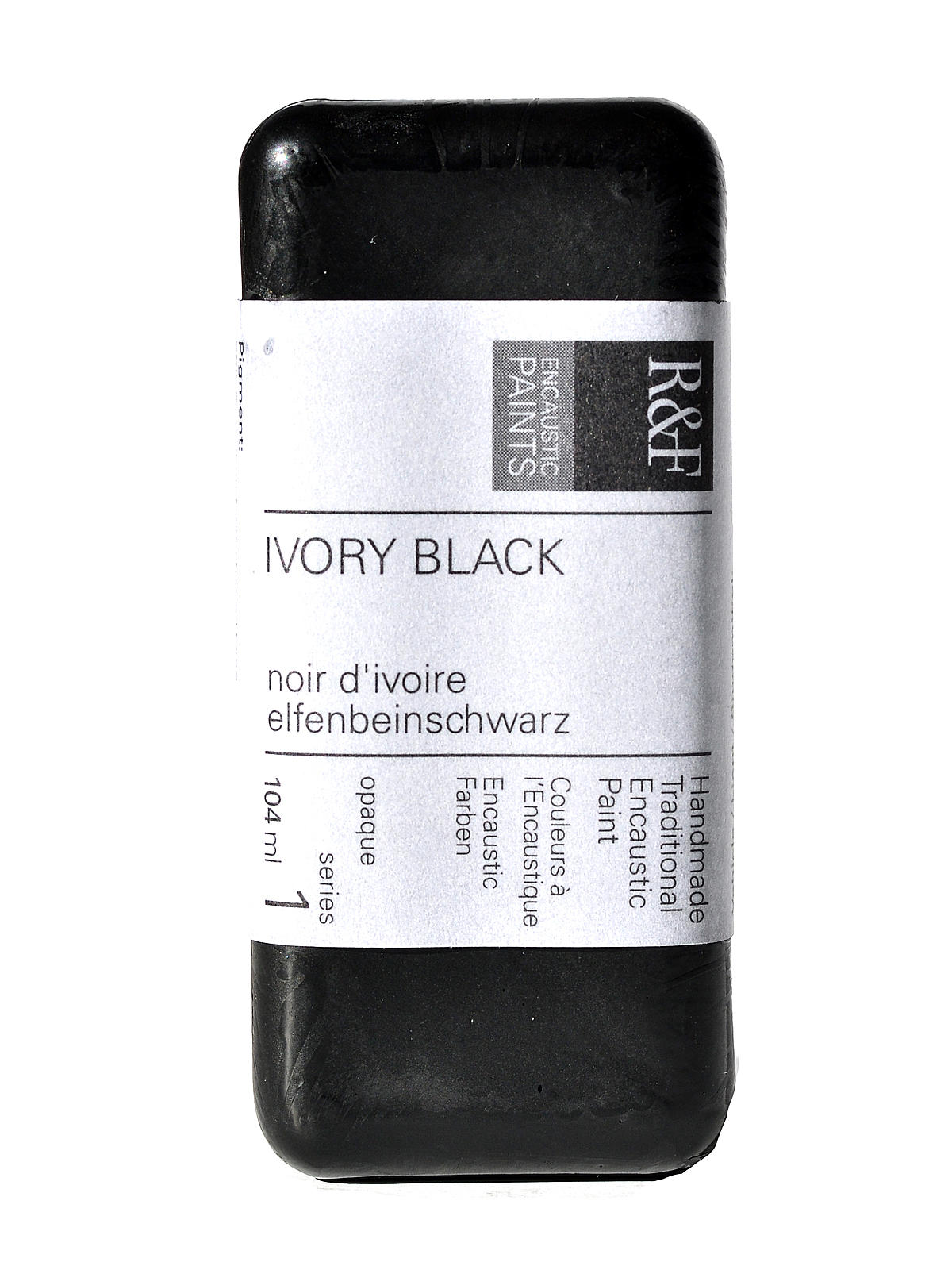 Encaustic Paint ivory black 104 ml